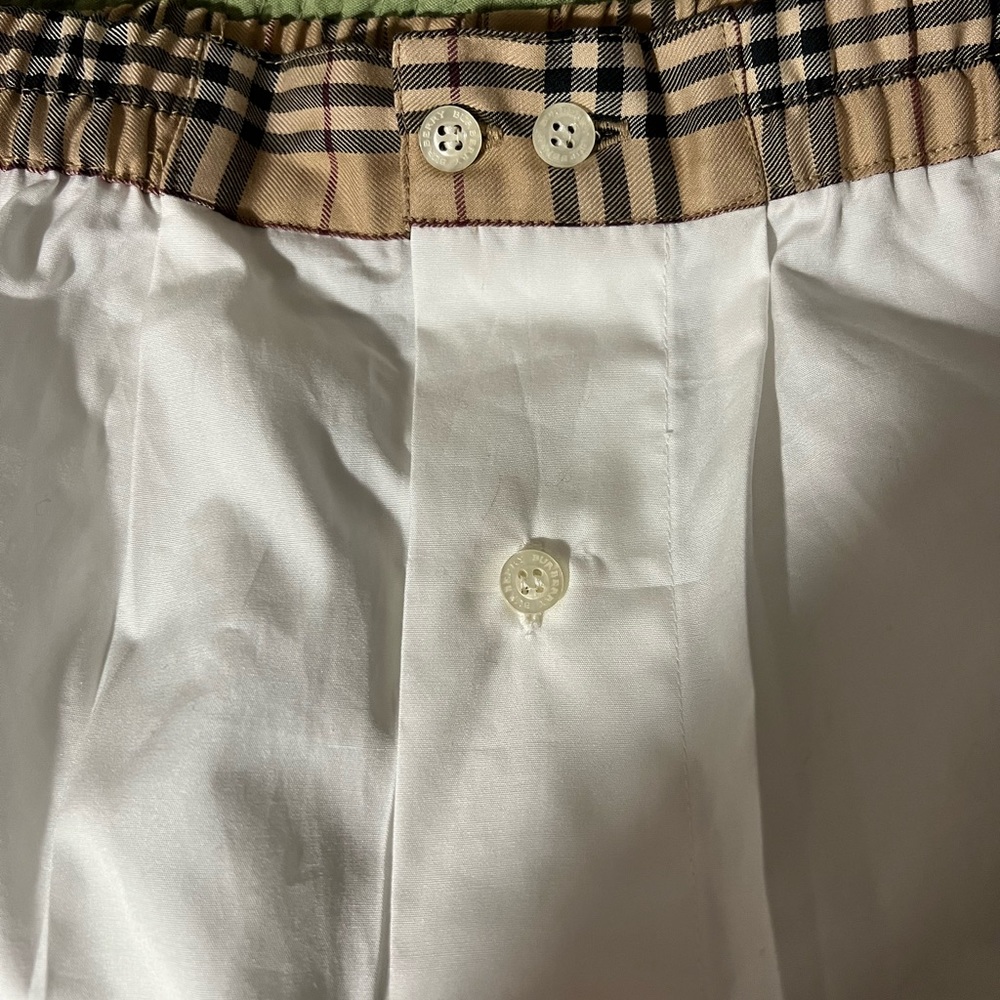 Burberry Cotton Striped Boxer Shorts M